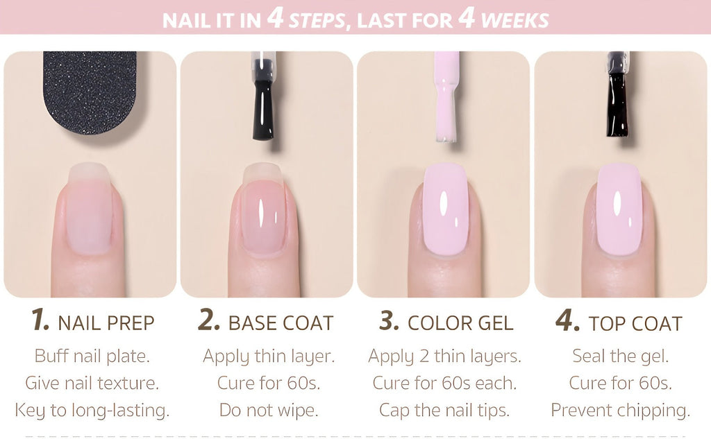 Gel Nail Polish MISS MISIDY in 16ml Baby Pink with Self-Leveling Finish and UV/LED Cure for Manicures — image 11