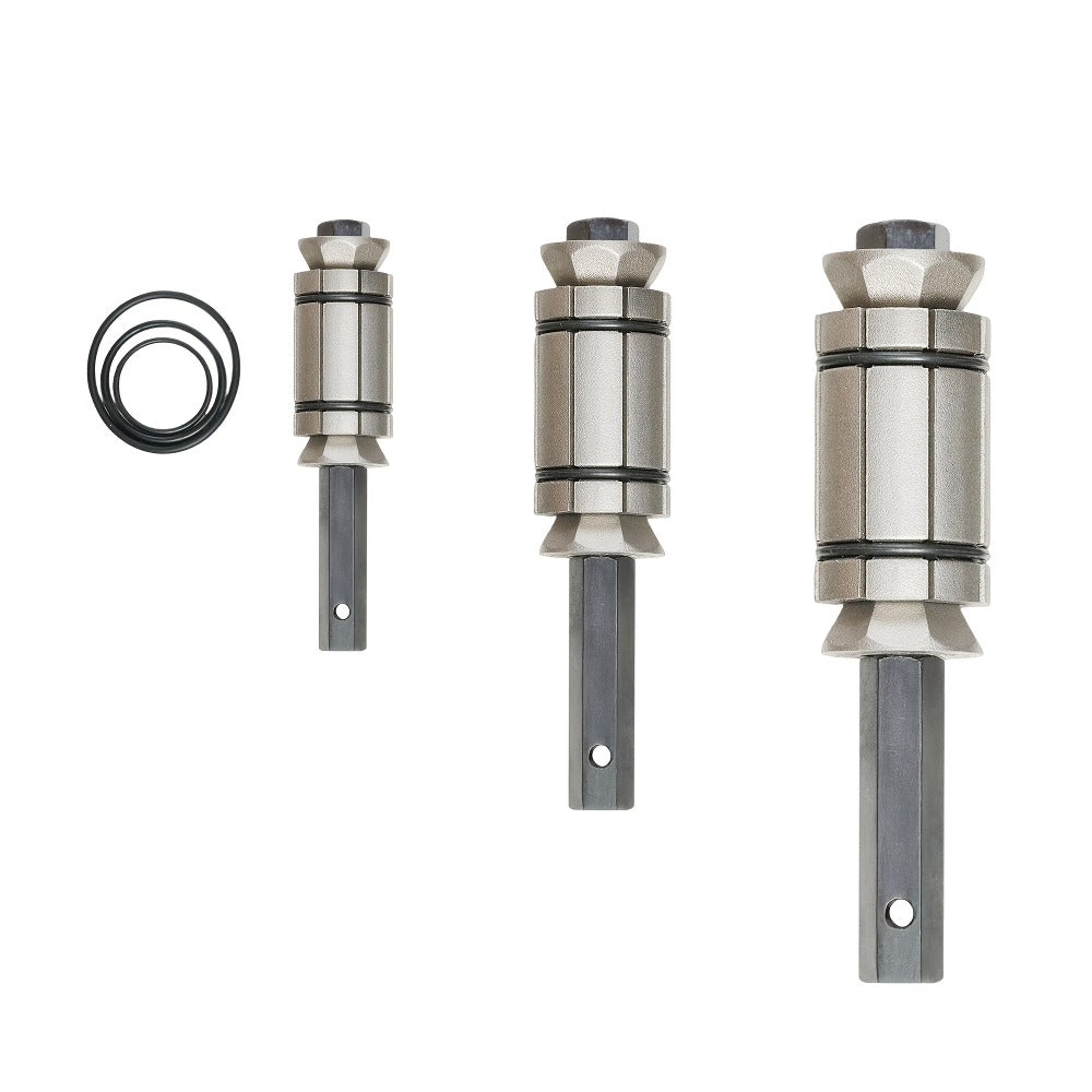 Exhaust Pipe Expander Set 3-Piece – Heavy-Duty Forged Carbon Steel Muffler & Exhaust System Repair Tool Non-Slip Grip for Car