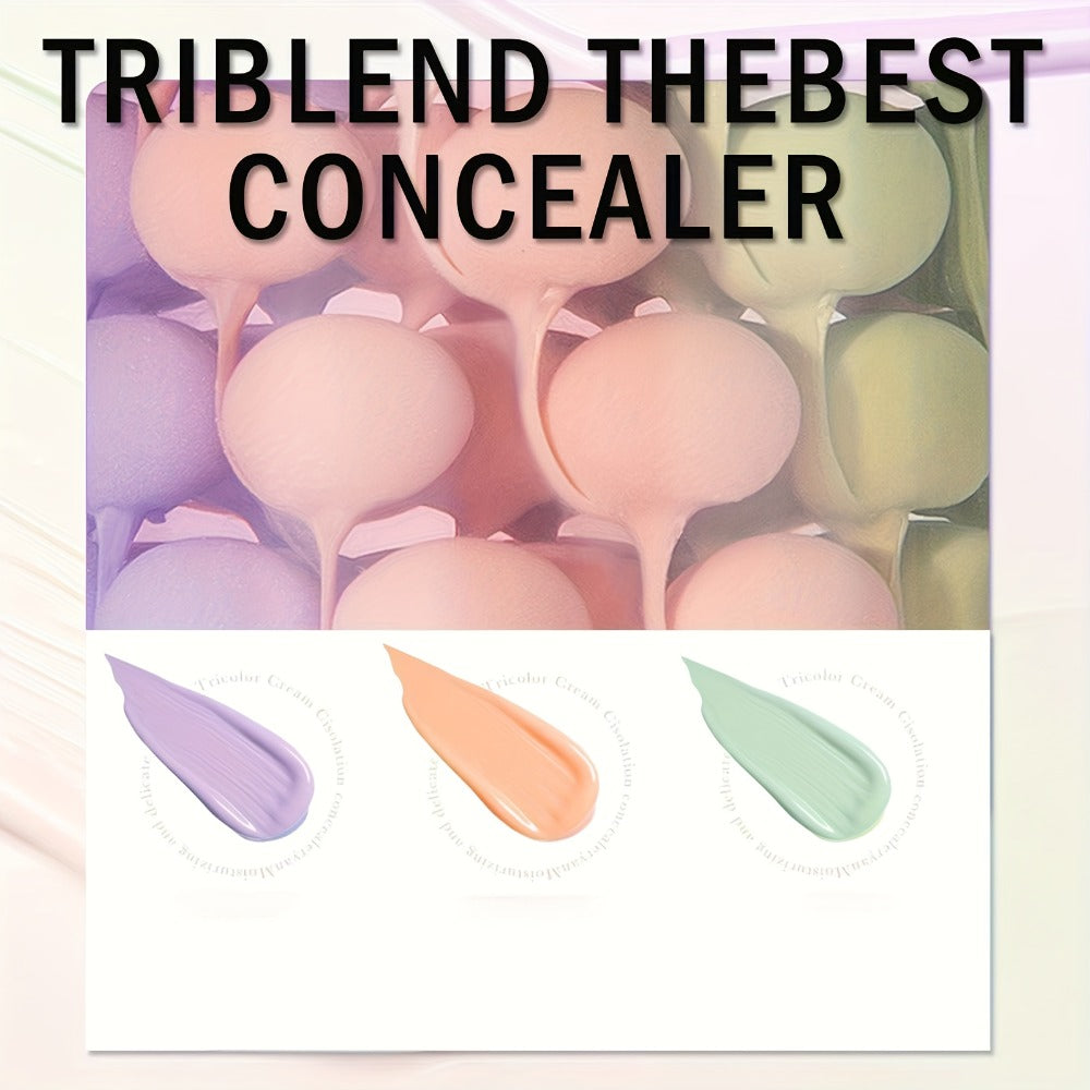3-in-1 Color Correcting Face Primer 2-Pack, Makeup Base, Multi-Color Semi-Sheer Foundation — image 7
