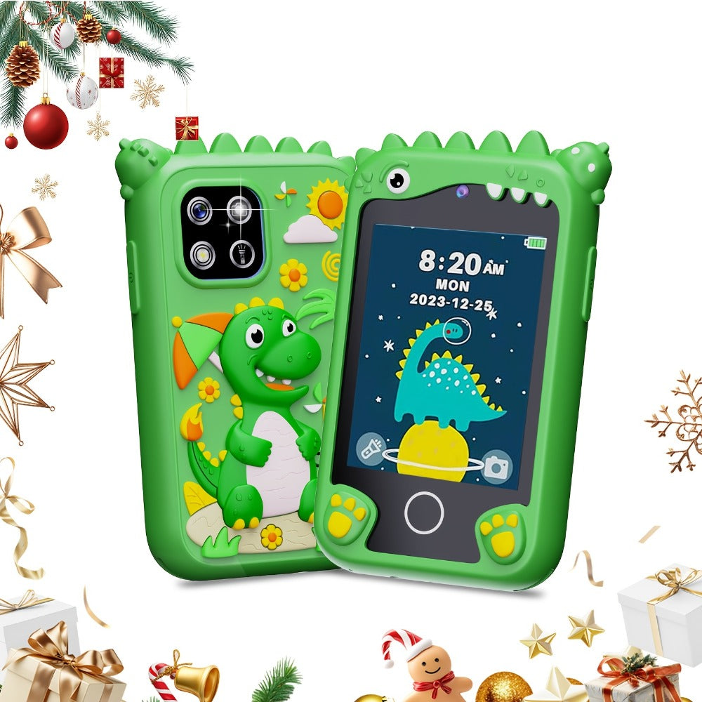 Kids Toy Smart Phone with HD Touchscreen & Dual Camera, 8GB Storage with the Listed Color, Size or Set Options for Everyday U