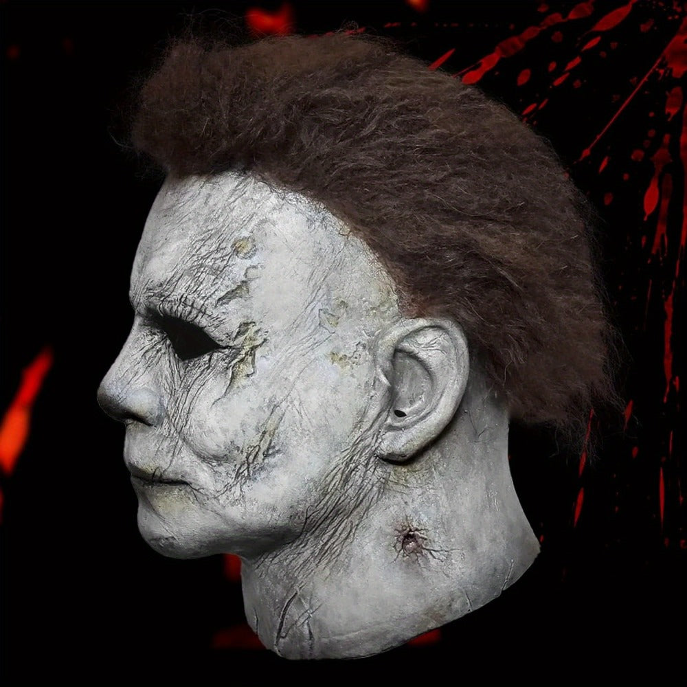 Scary Halloween Mask for Adults, Original Realistic Horror Full Face Mask for Cosplay, Prom, Haunted House & Halloween Party 