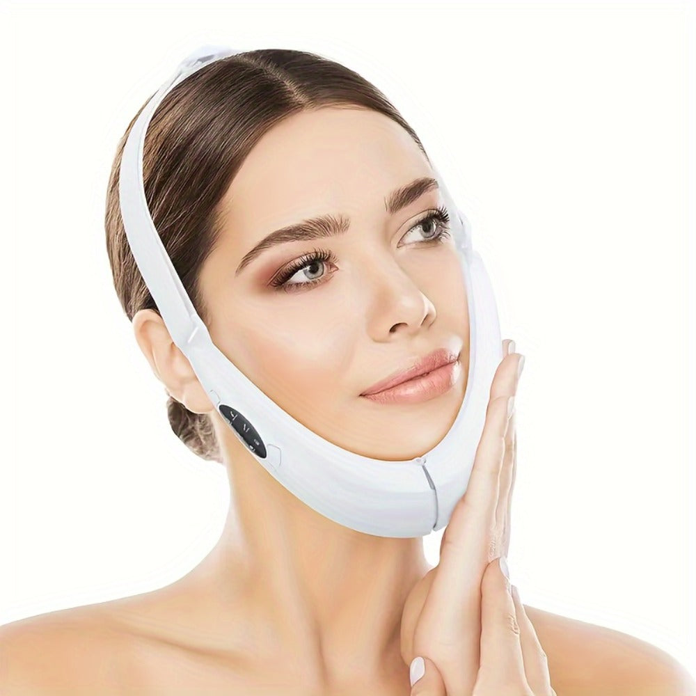 Face & Neck Massager Electric Vibration Lifting Tool - USB Rechargeable 400mAh Intelligent Beauty Device for Home or Salon Sp