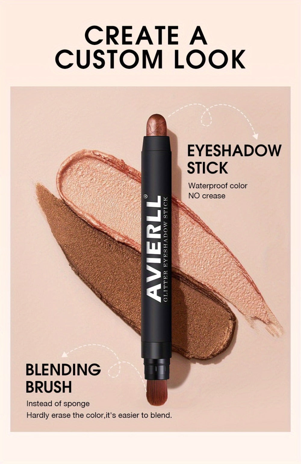 Waterproof Eyeshadow Stick Set 8 Piece, Shimmer, Pearlescent & Matte Eye Shadow Pencils, Creamy Blendable Formula — image 14