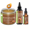 Honduran Batana Oil & Biotin 3-Piece Hair Care Set, Cold-Pressed Pure Extract, Nourishes Scalp, Strengthens Strands — image 7