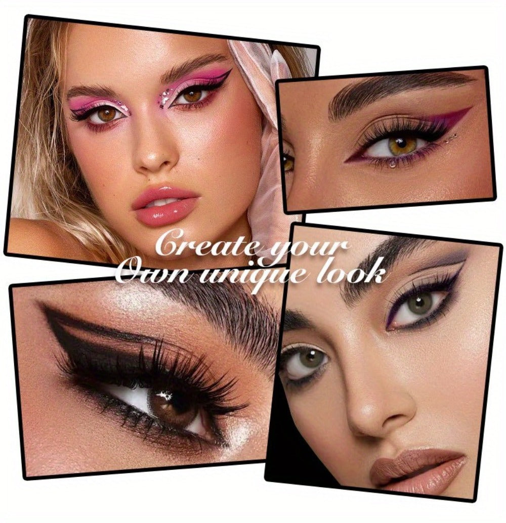 Six-Color Twist-Up Cream Liner Set for Makeup in Brown, Black and Red-Brown Shades with 3g Sticks — image 14