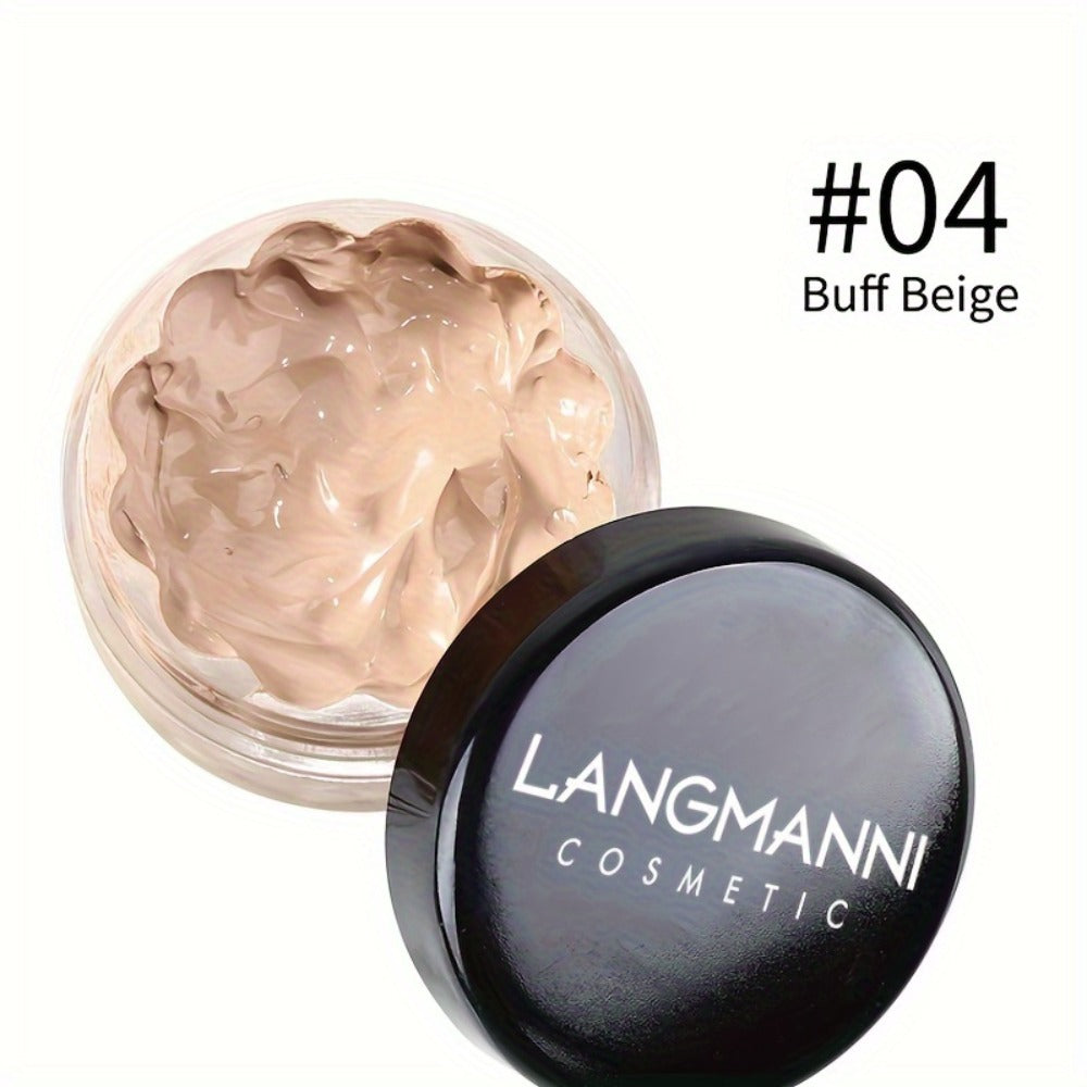 Full Coverage Concealer Set 3 Piece Cream Waterproof Long-Wear Color Corrector for Dark Circles Eye Bags Red Marks Freckles C