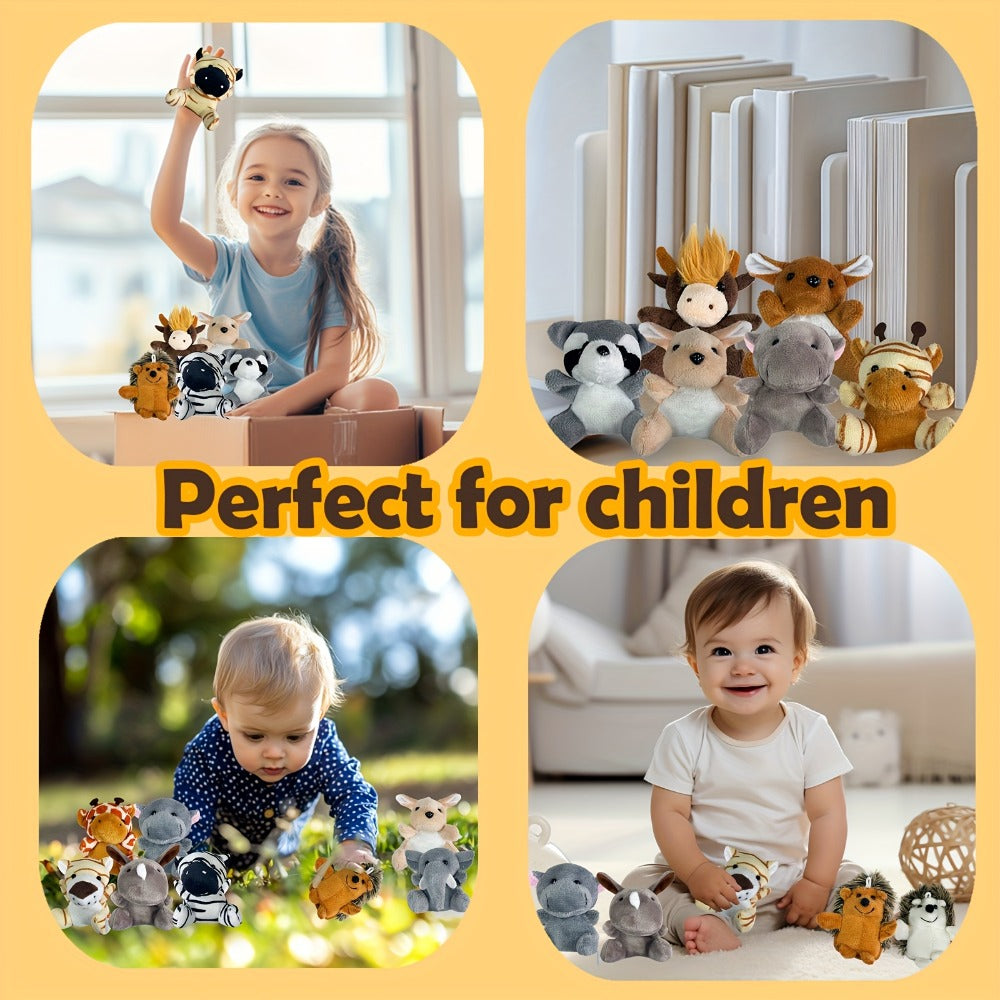 Stuffed Animal Mini Forest Animal Set with 12- or 24-Piece Pack Options for Party Favors and Prizes — image 6