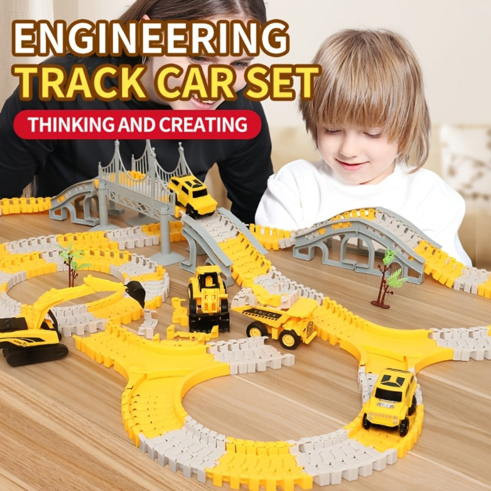 Roller Coaster Track Set 467pcs for Kids Ages 3 4 5 6 7 8 with the Listed Color, Size or Set Options for Everyday Use — image