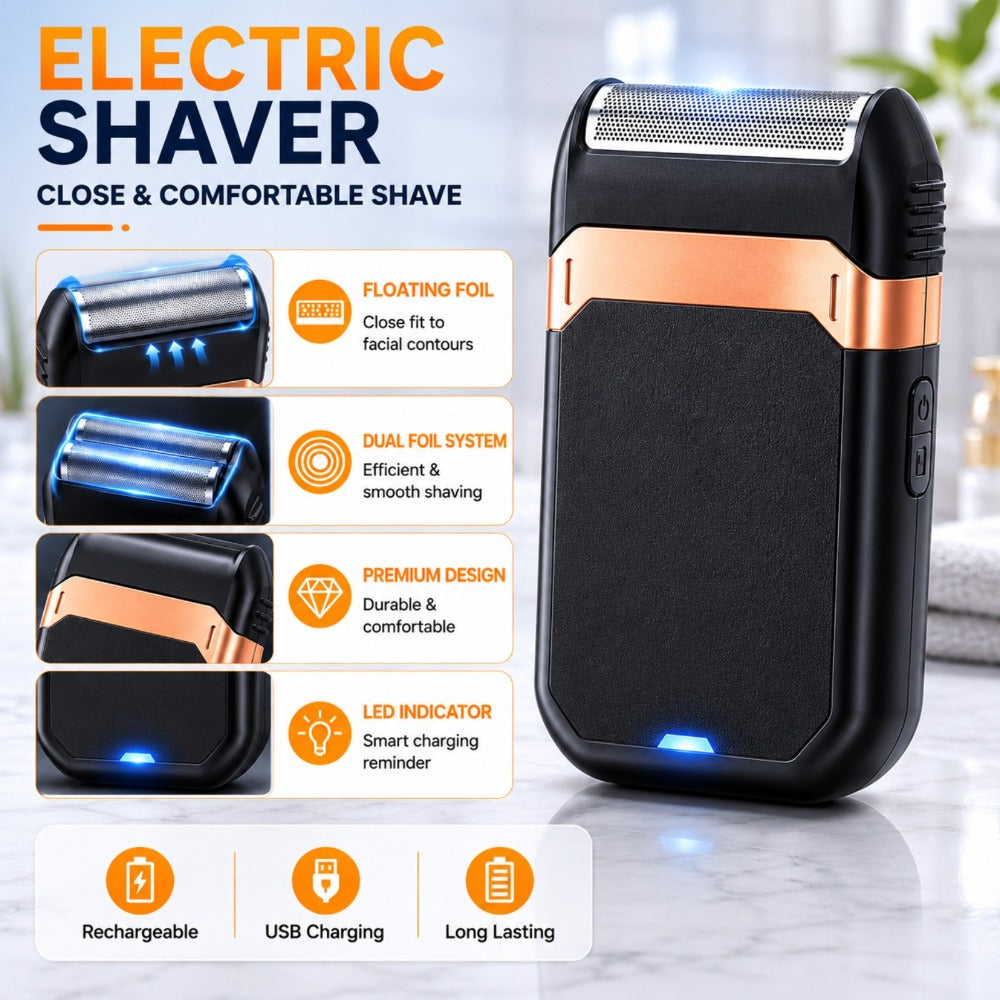 Electric Grooming Kit for Men with LCD Display – Cordless Rechargeable Hair Clipper & Trimmer Set, Home Travel & Car Use — im