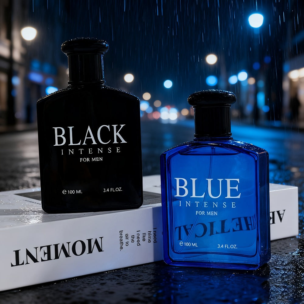 Men's Eau de Toilette Spray - Blue Woody Masculine Fragrance EDT Cologne for Men Daily Use Dates Parties Holiday Gift — image