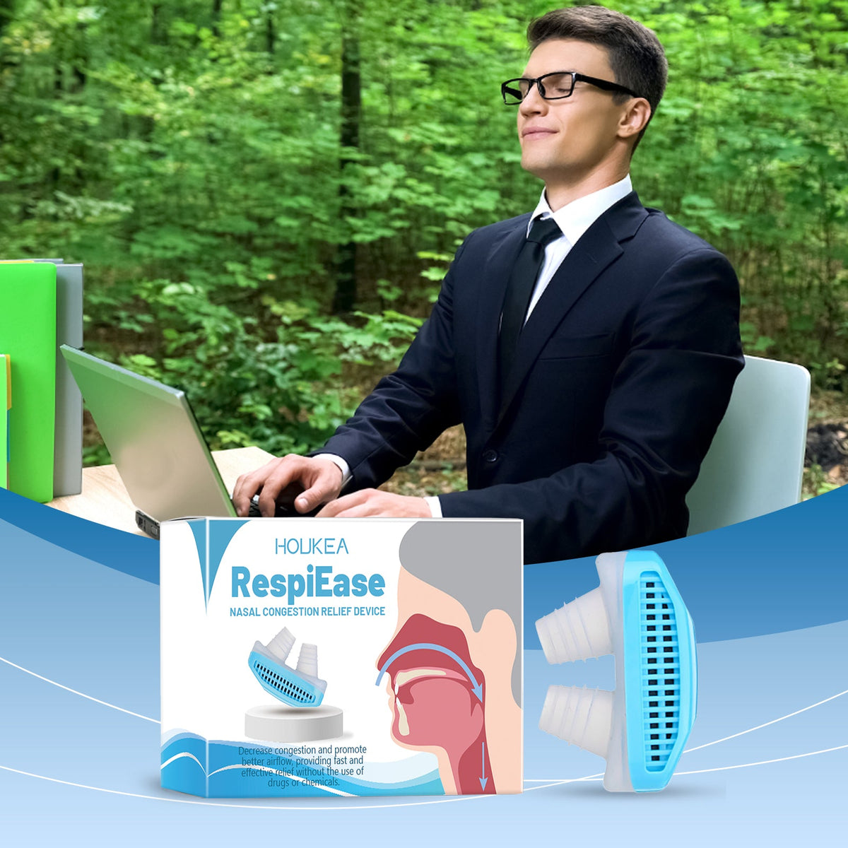 Nose Care Device Relieves Stuffy, Runny Nose Discomfort And Cleans The Nose Gently