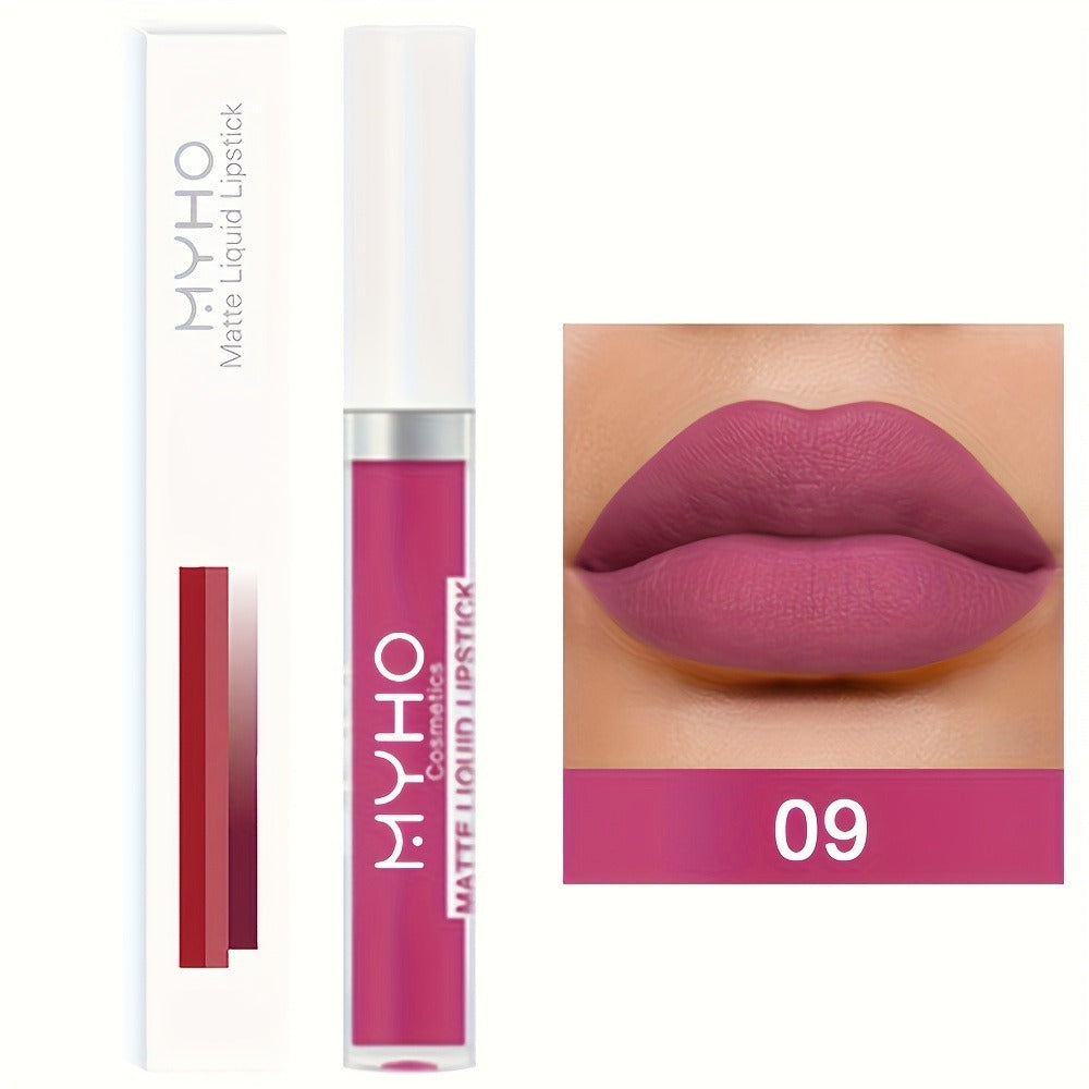 Lip Gloss Set by MYHO Cosmetics with 9 Matte Lip Colors per Set and Two Retained Shade Collections — image 10