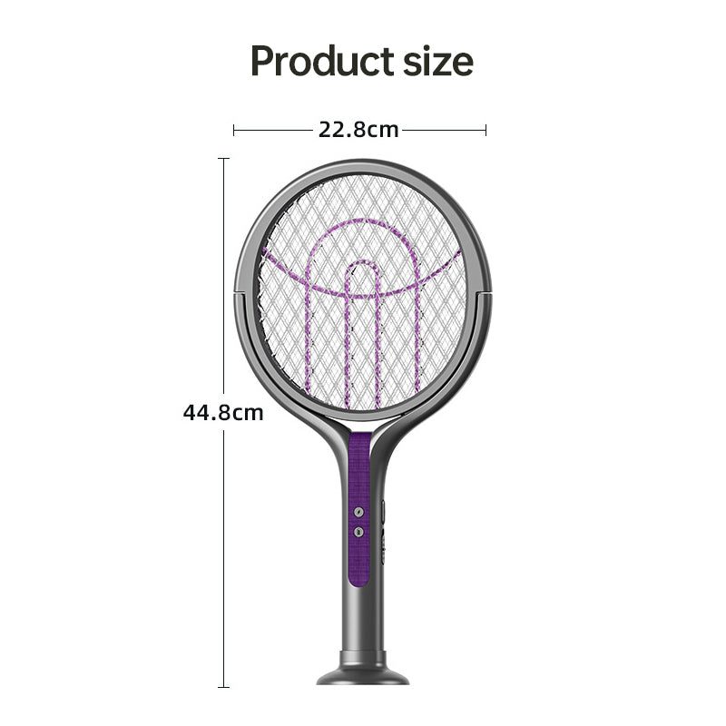 2 - in - 1 Multi Mosquito Killer. Retractable Angle Lamp. USB - Rechargeable. Bat - Repellent