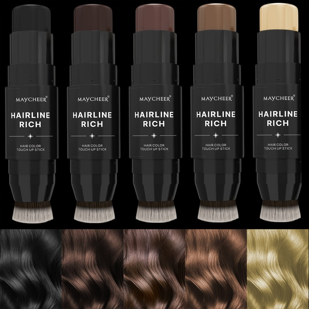 Root Touch-Up Hair Color Pen with Brush Applicator, Instant Gray & White Hair Coverage, Plant Squalane Nourishing Formula — i