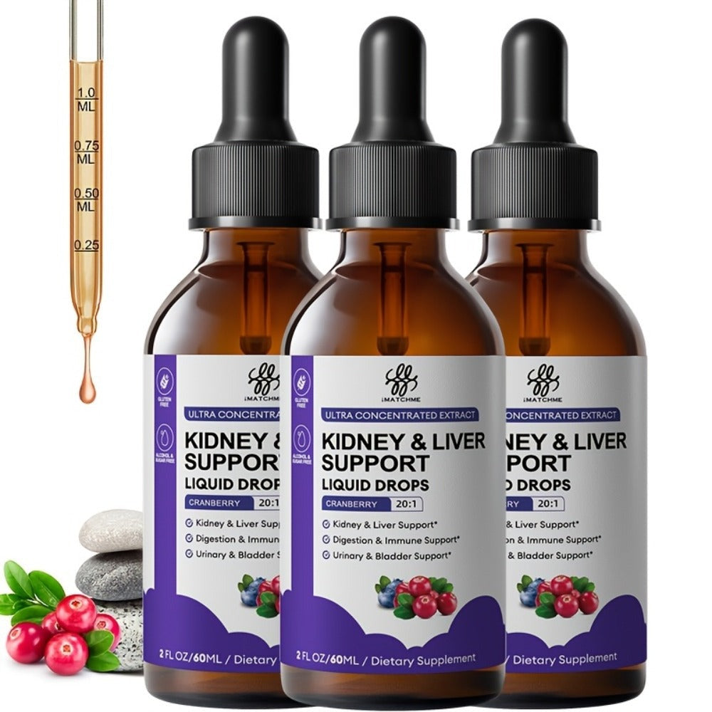 Kidney and Liver Support Drops 27-in-1 Complex - Alcohol-Free Natural Herbal Formula for Liver Health — image 3