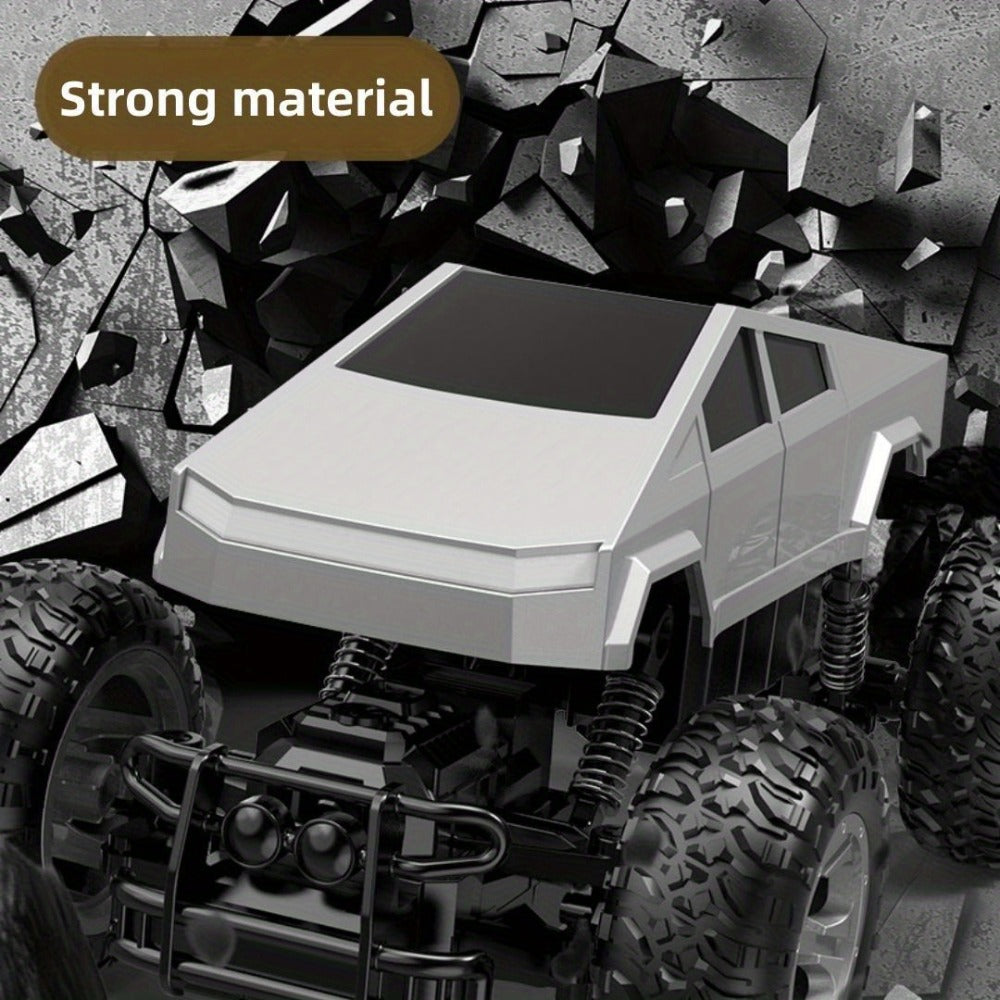 1:16 RC Monster Truck 2.4GHz 4WD Large Wheel Off-Road Pickup with LED Lights 45° Climb, Remote Control Car for Boys Kids — im