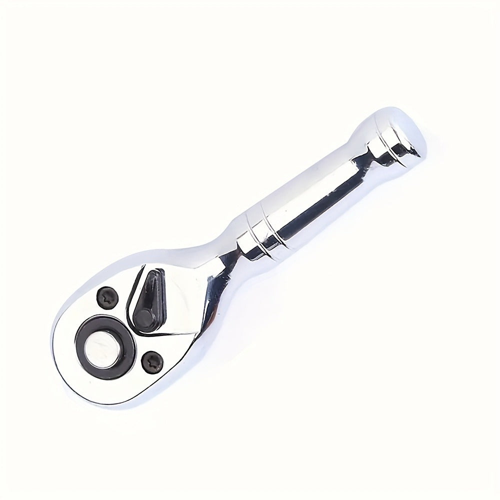 Short-Handle 72-Tooth Ratchet Wrenches in 1/4-, 3/8- or 1/2-Inch Drive with Three Pictured Lengths — image 1