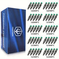 Tattoo Cartridge Needles 50Pcs Assorted - Poseidon TUV 0.30mm Stainless Steel RL RS M1 for Temporary Body Art, Festivals and 