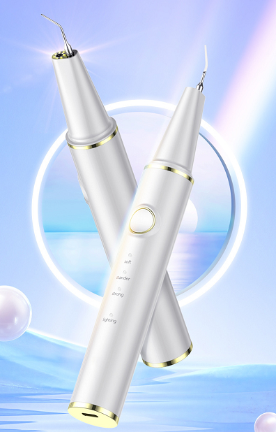2-in-1 dental cleaning flushing instrument for removing dental calculus and plaque visualized true ultrasonic dental cleaner