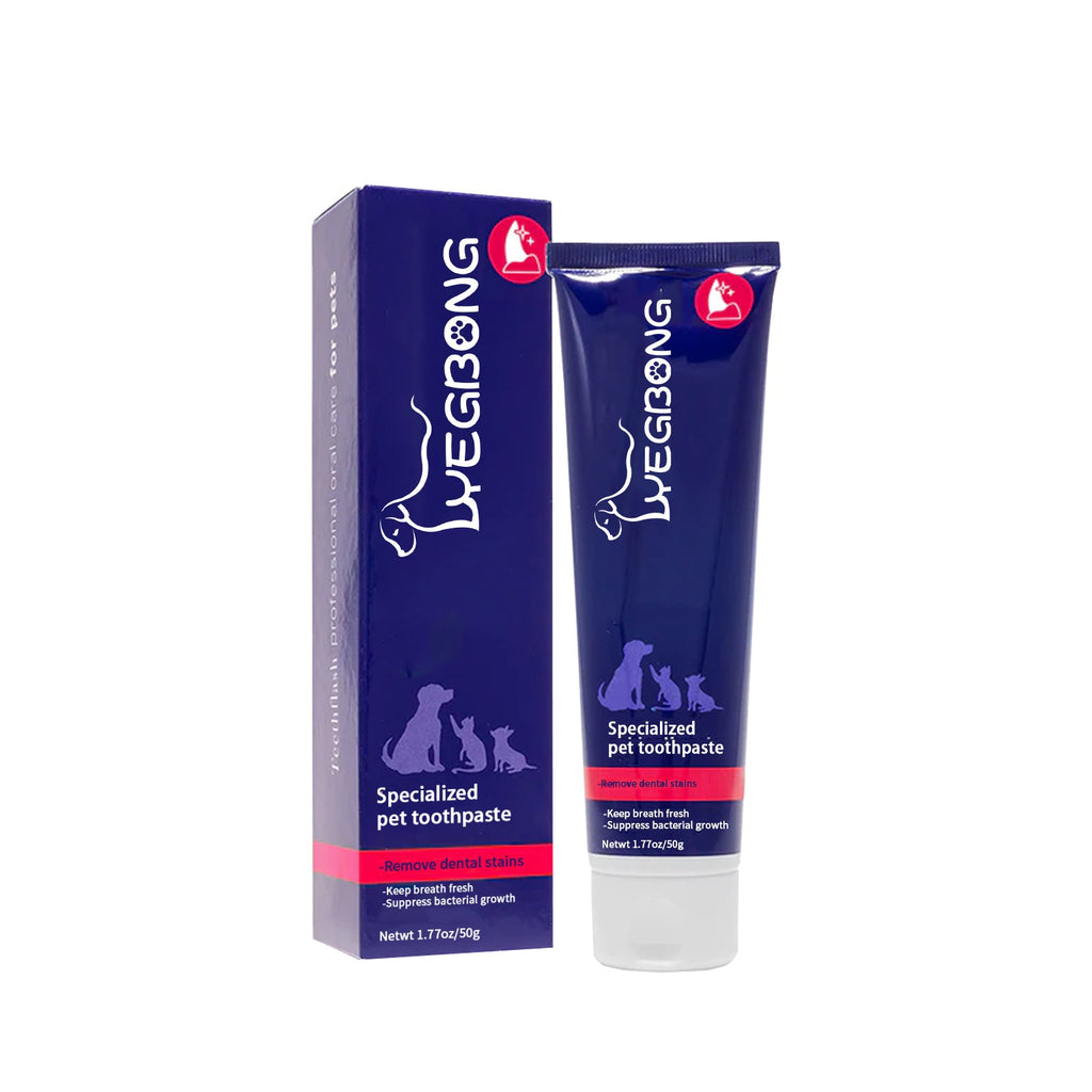 Pet Mouth Cleaning Cream, Cats And Dogs Clean Bad Breath Tartar Stains White Teeth Cream - V.I.P Digital Presence