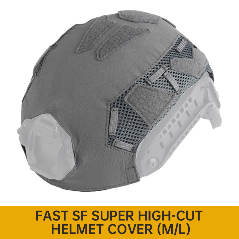 FAST SF Ultra-high Cut Camouflage Helmet Cover (Medium Size, M)