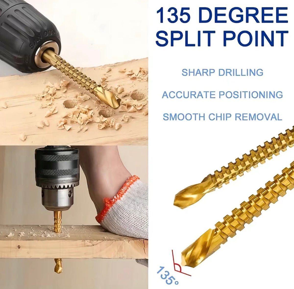 TitanDrill HSS Drill Bit Set