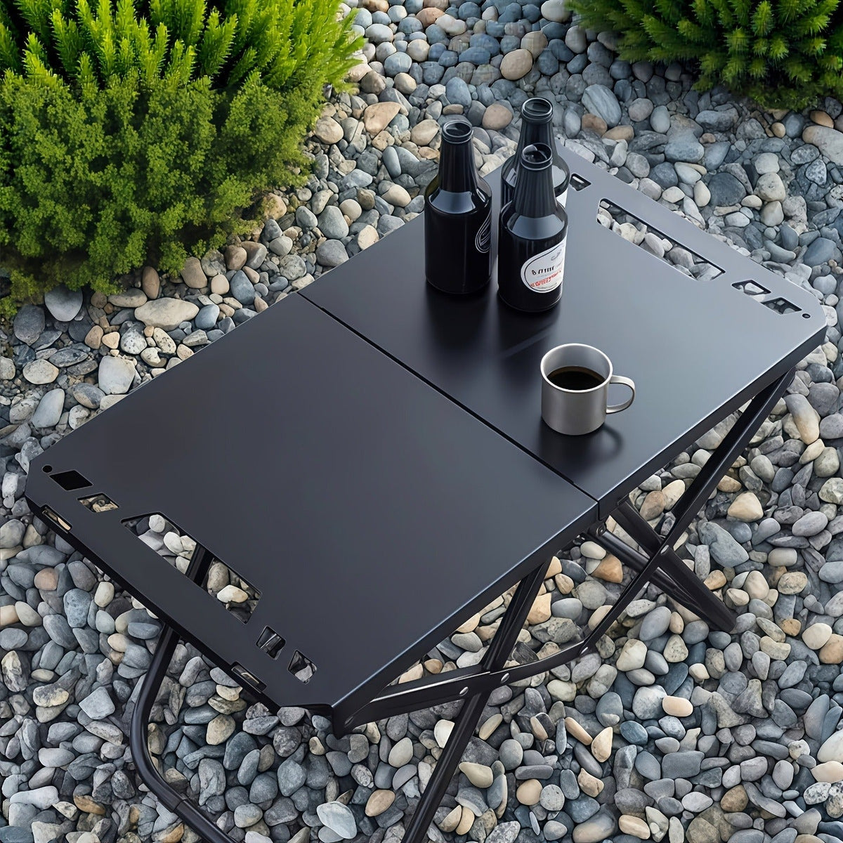 Folding Camping Table Portable Lightweight 3-Leg Outdoor Table for Picnic BBQ, for Camping, Travel and Outdoor Use — image 11