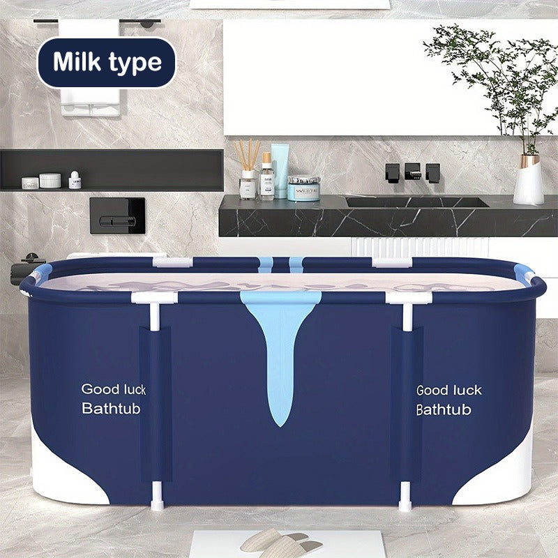 Foldable Bathtub for Adults Portable Inflatable Spa Tub with Massage Jets Indoor Outdoor Ice Bath Cold Plunge for Home or Sal