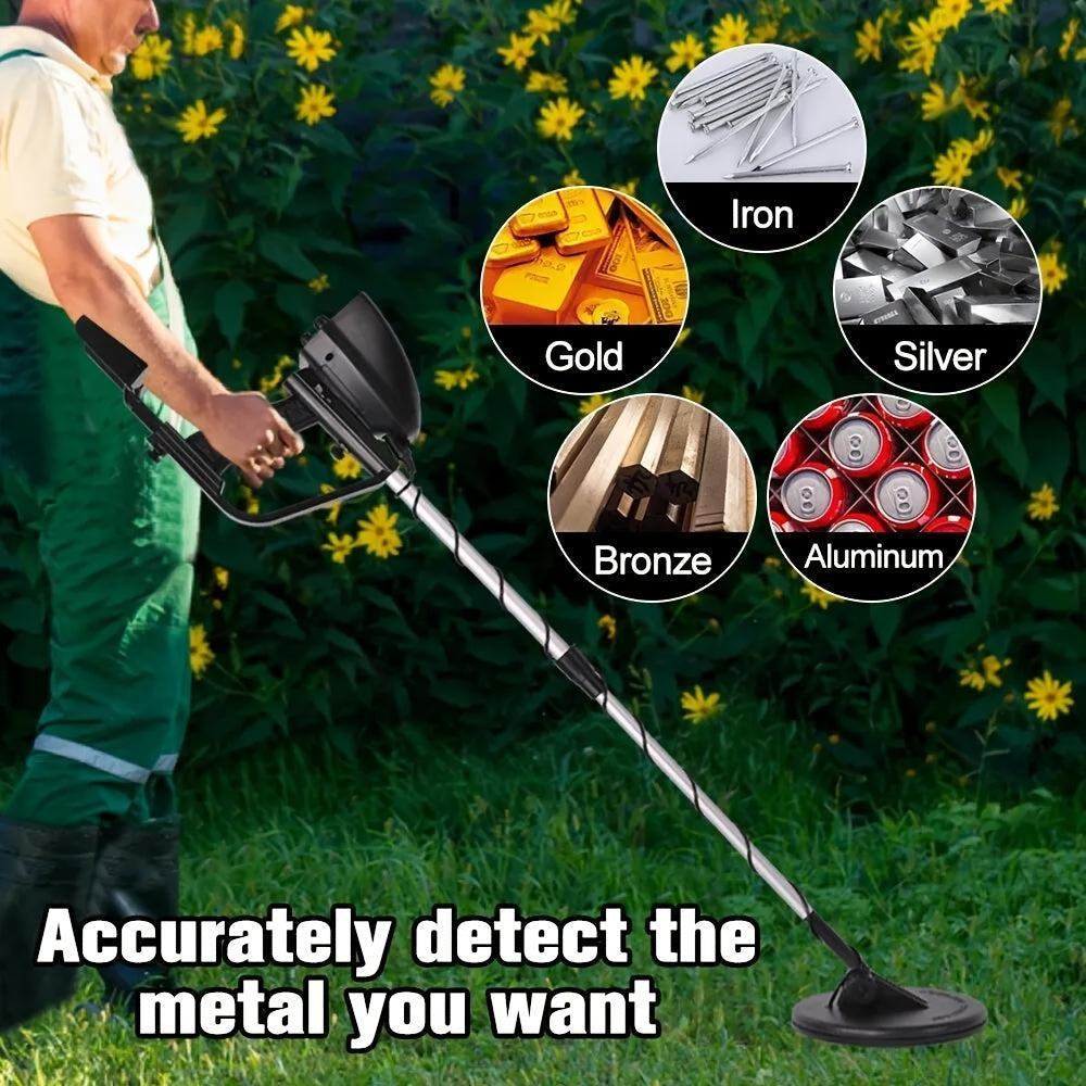Metal Detector for Garden, Patio and Yard Use, with the Listed Configuration, for Everyday Use and Organized Storage — image 