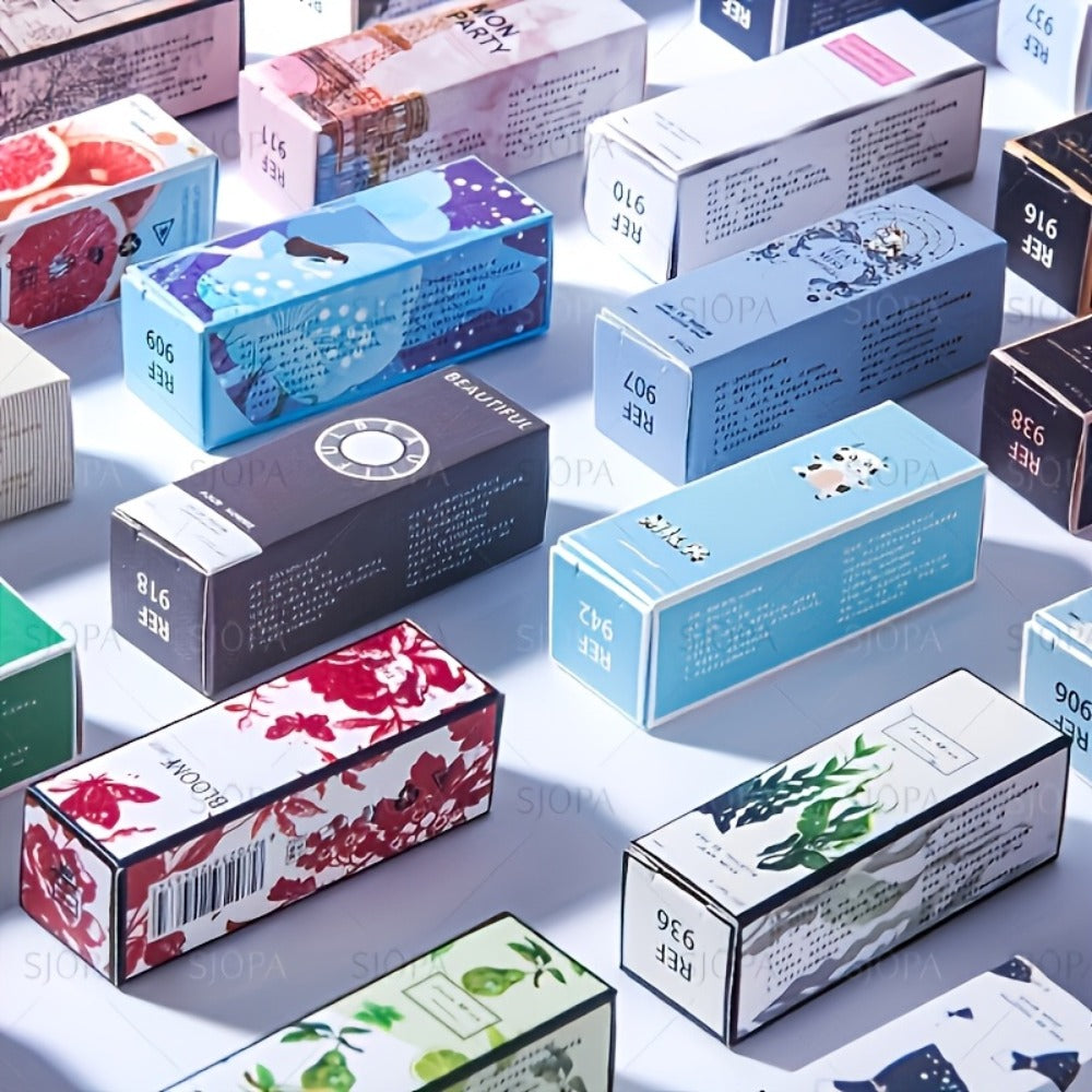 Women's Perfume Gift Set - Random Flavor Solid Fragrance Sampler 10pcs Color Box / 30pcs Card Version — image 1