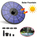 Outdoor Fountain Solar Powered for Garden, Pathway and Patio Lighting, with the Listed Configuration — image 1