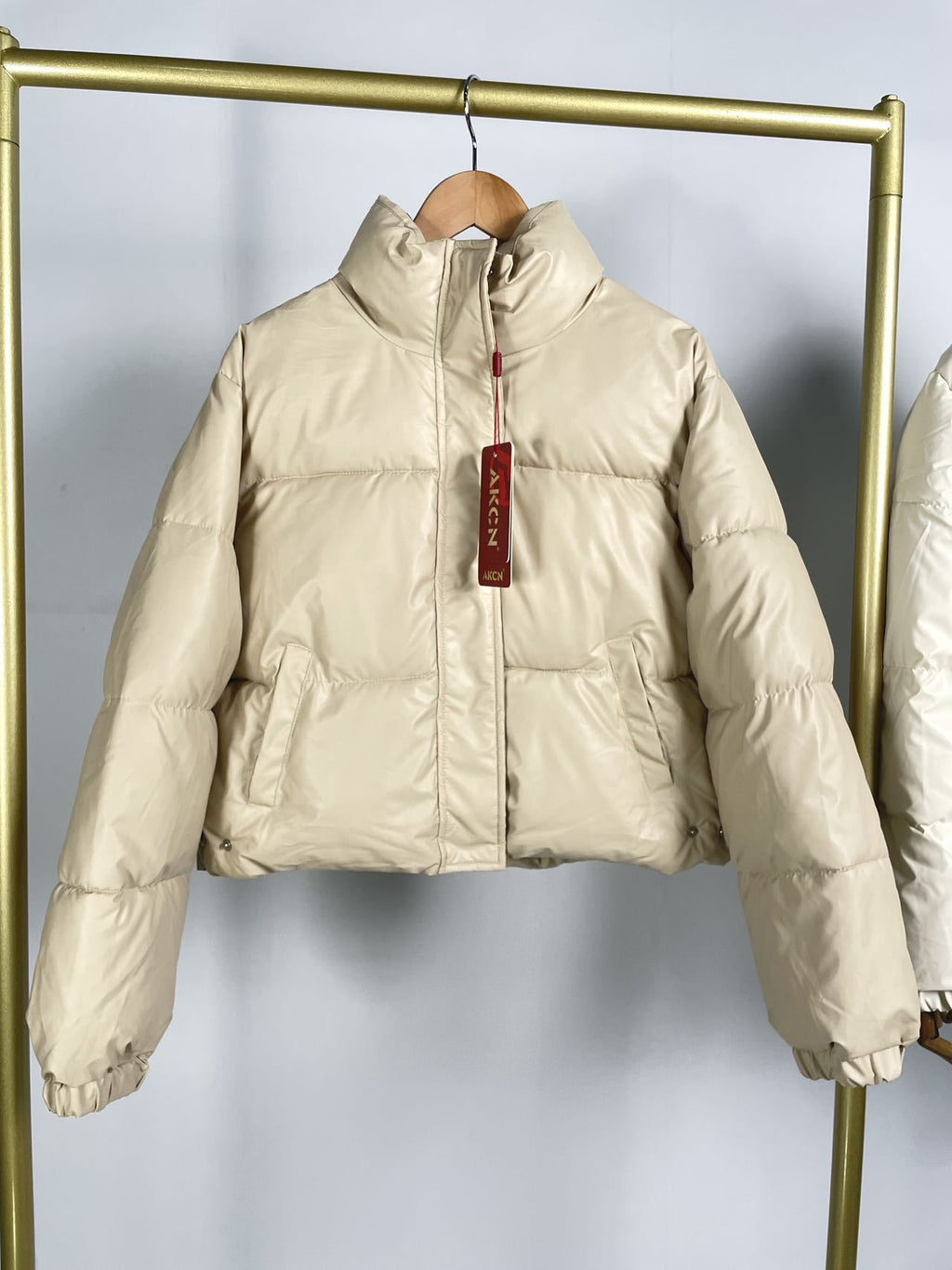 Candy Color Short Cotton Coat Jacket Women