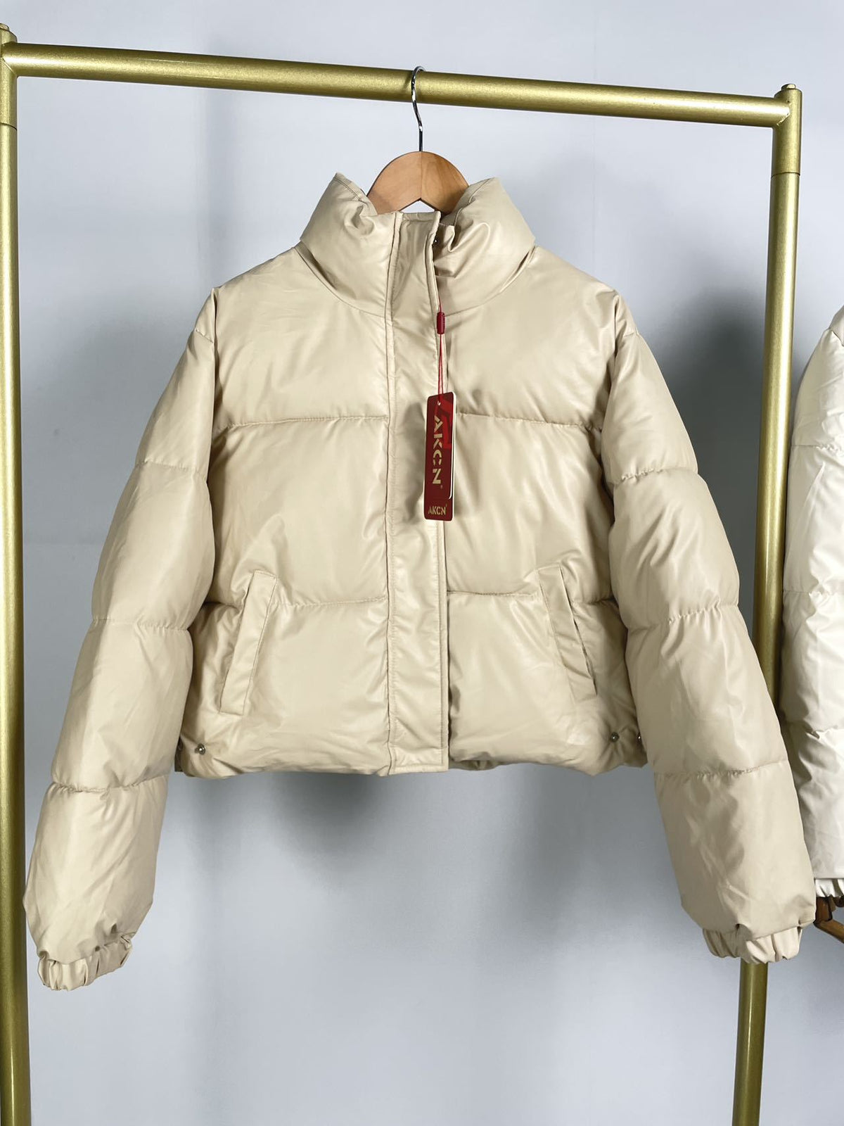 Candy Color Short Cotton Coat Jacket Women
