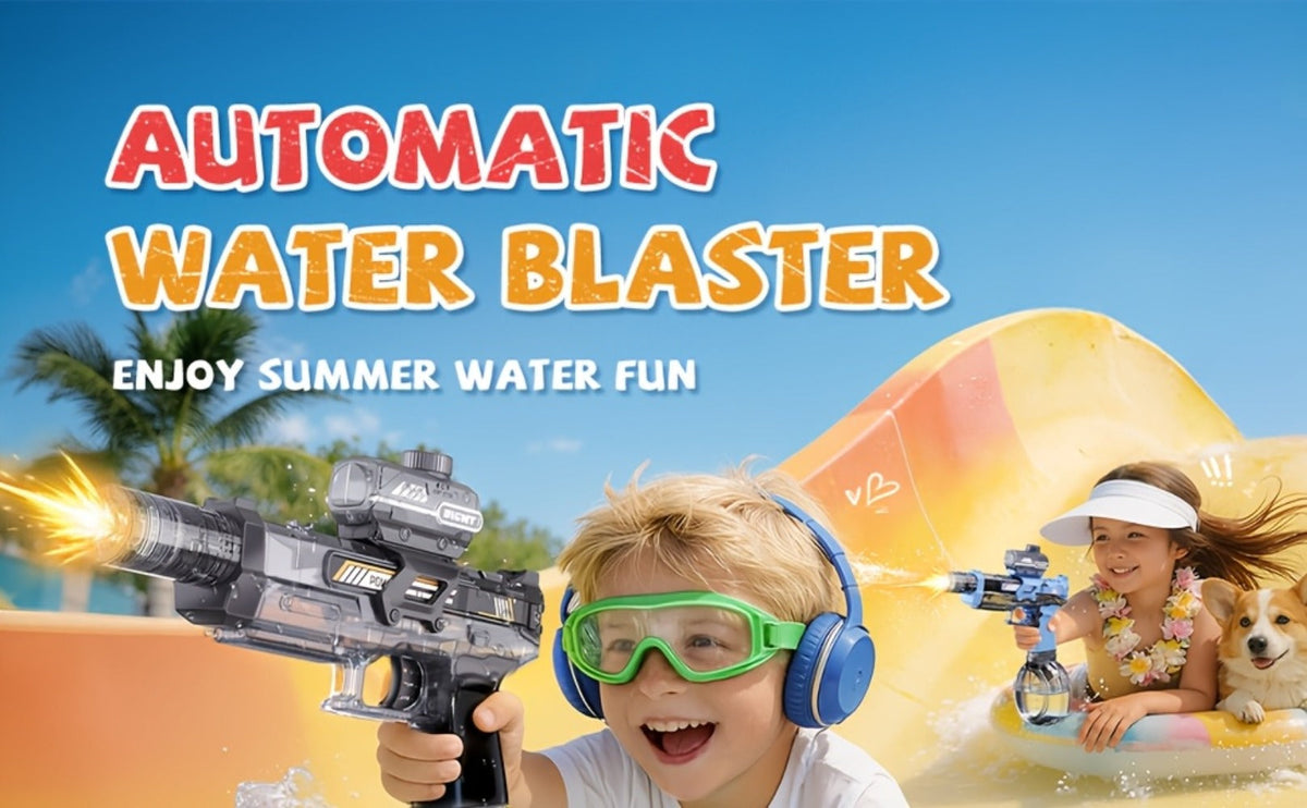 Two-Piece Electric Light-and-Sound Water Blaster Sets in 727 or 737 Models and Blue or Black Colors — image 18