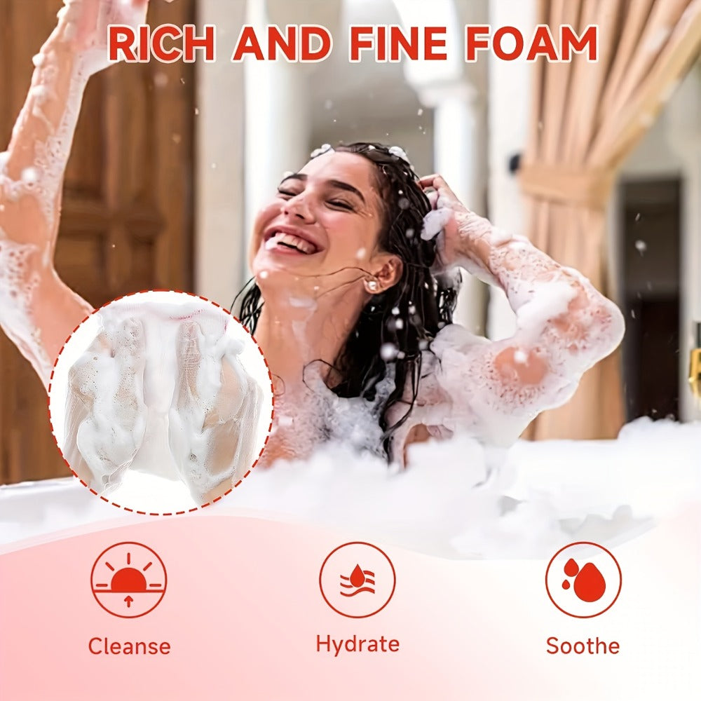 Strawberry Yoni Bath Set 4pcs for Women – Scented Yoni Oil & Soap Feminine Hygiene Kit pH Balance Odor Control Moisturizing I