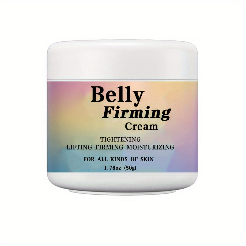 Body Cream 50g Jar with Caffeine Shea Butter Vitamin E and Macadamia Oil for External Belly Arm and Body Use — image 3
