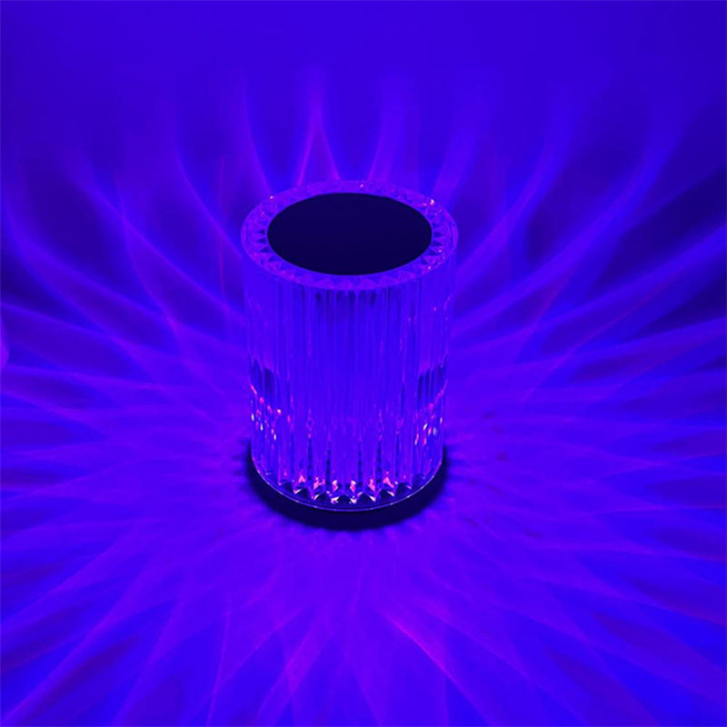Crystal Lamp Table Lamp Atmosphere Creative Line Small Night Lamp Led Lights