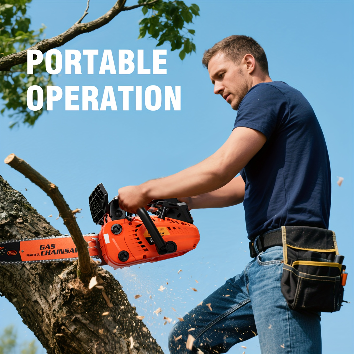 Mixed Gas Chainsaw Options with 12-Inch Compact Color Models and 20-Inch BlackRed Configuration — image 24