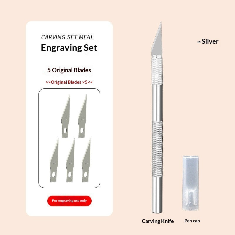 Aluminum Alloy Carving Knife Set