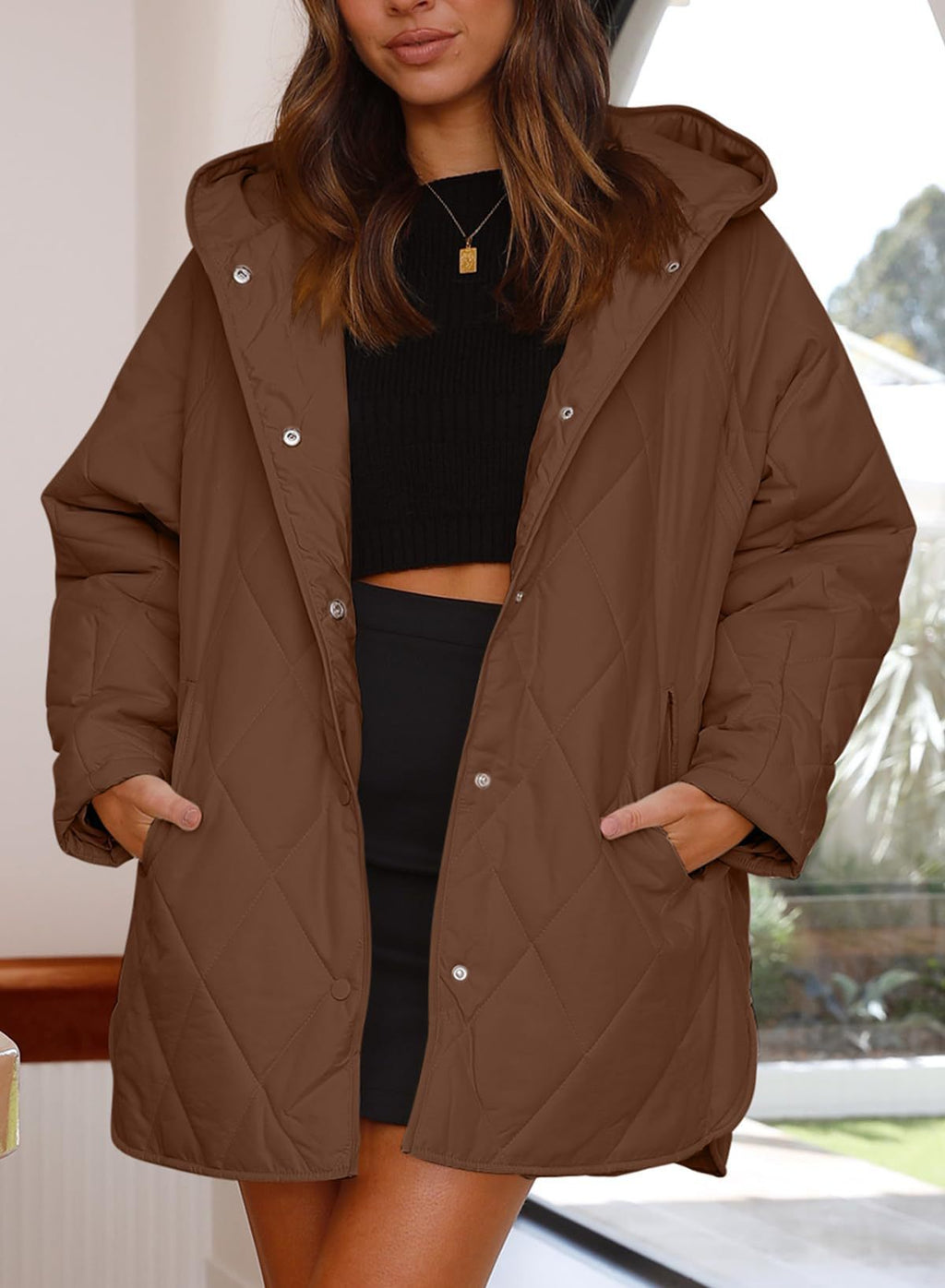 Lightweight Baggy Casual Jacket Coat For Women