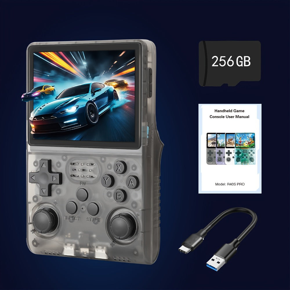 R40S PRO Handheld Retro Game Console 256GB, 3.5 Inch IPS Screen Portable Emulator with Linux System — image 5