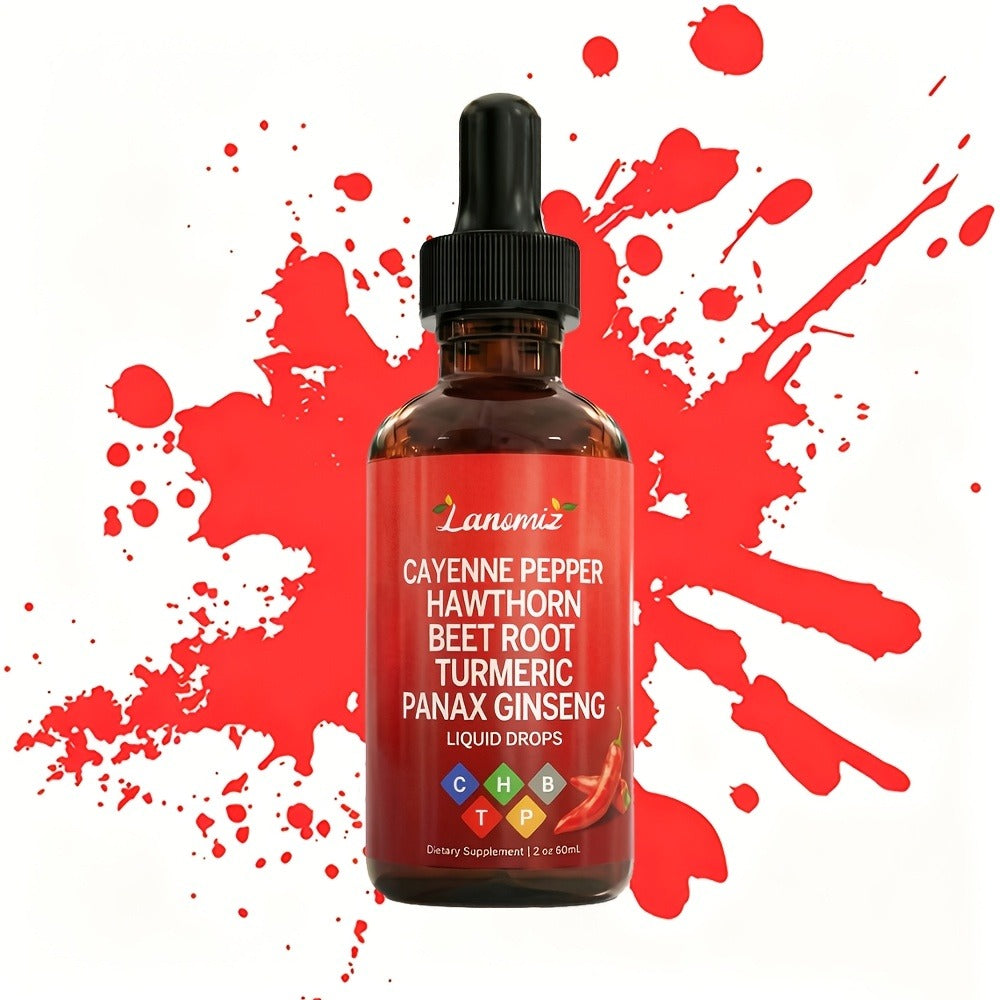 Cayenne Pepper Herbal Liquid Drops in 2-Fl-Oz Bottles with One-, Two- or Three-Bottle Options — image 5