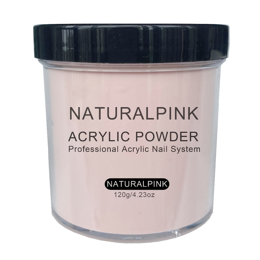120g Acrylic Nail Powder Jar in Rose, Almond, Peach or Natural Pink for Use with Compatible Acrylic Liquid — image 9