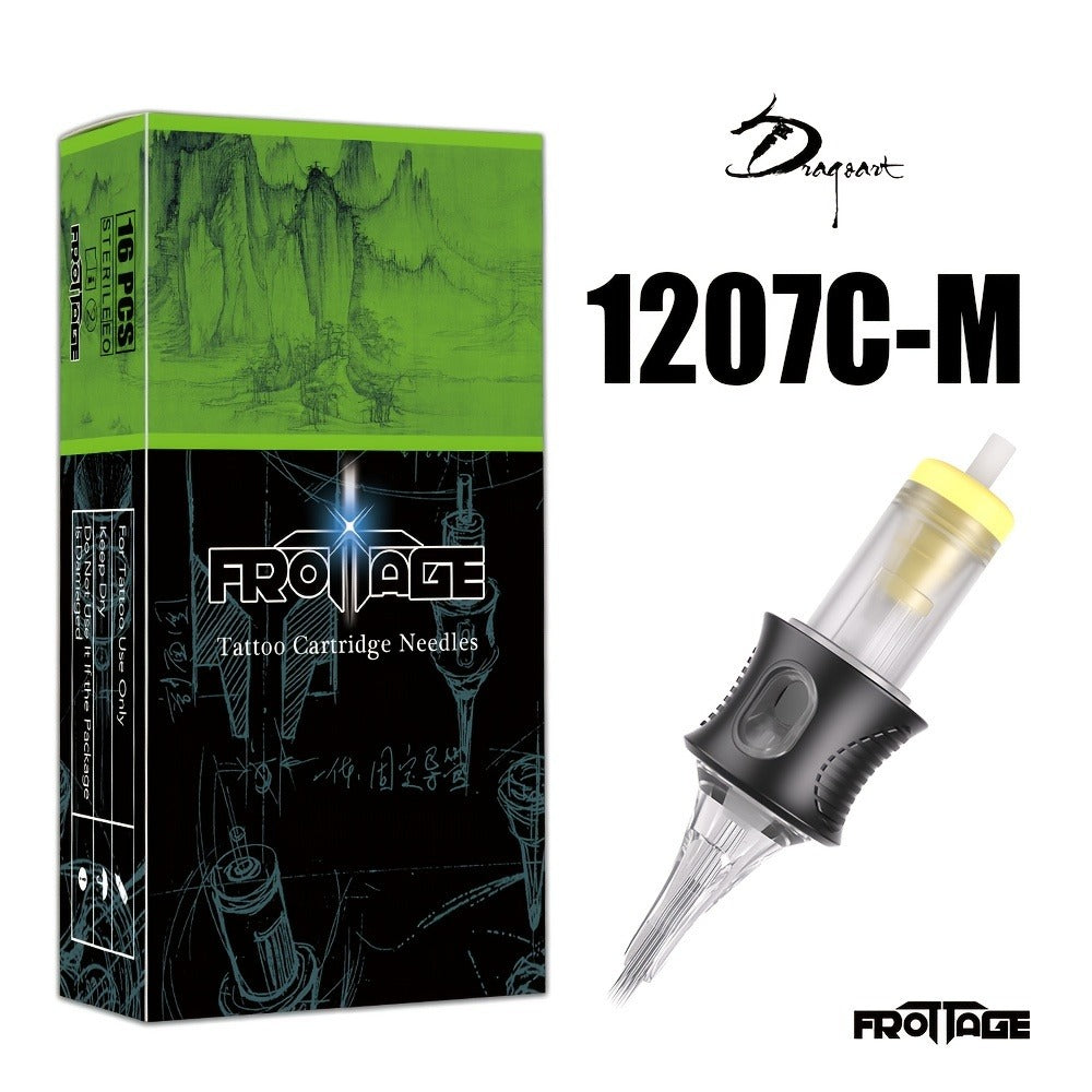 Tattoo Cartridge Needles with Frotage Label, 26 Retained RL RLT RS CM and M1 Cartridge Size Options — image 25