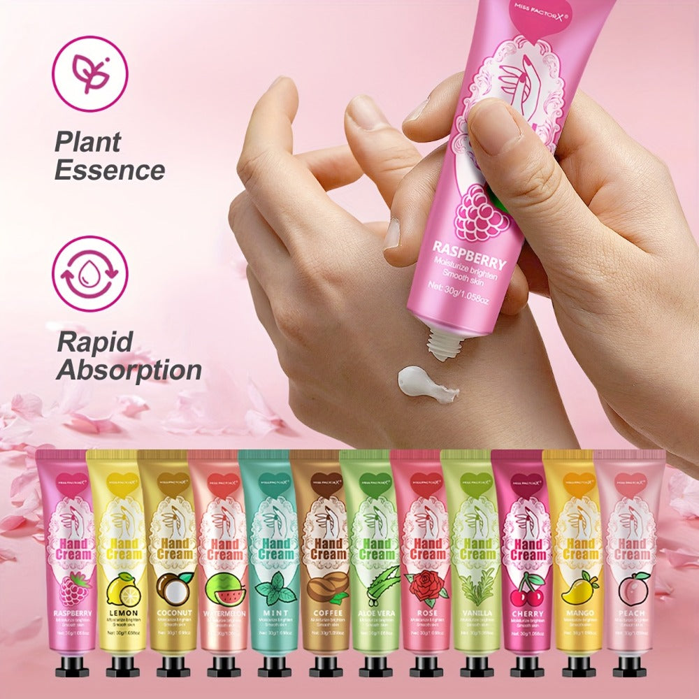 Shea Butter Hand Cream and Lip Balm Gift Set – Deep Moisturizing Skincare Bundle for Dry Cracked Skin, Vitamin E Natural Body