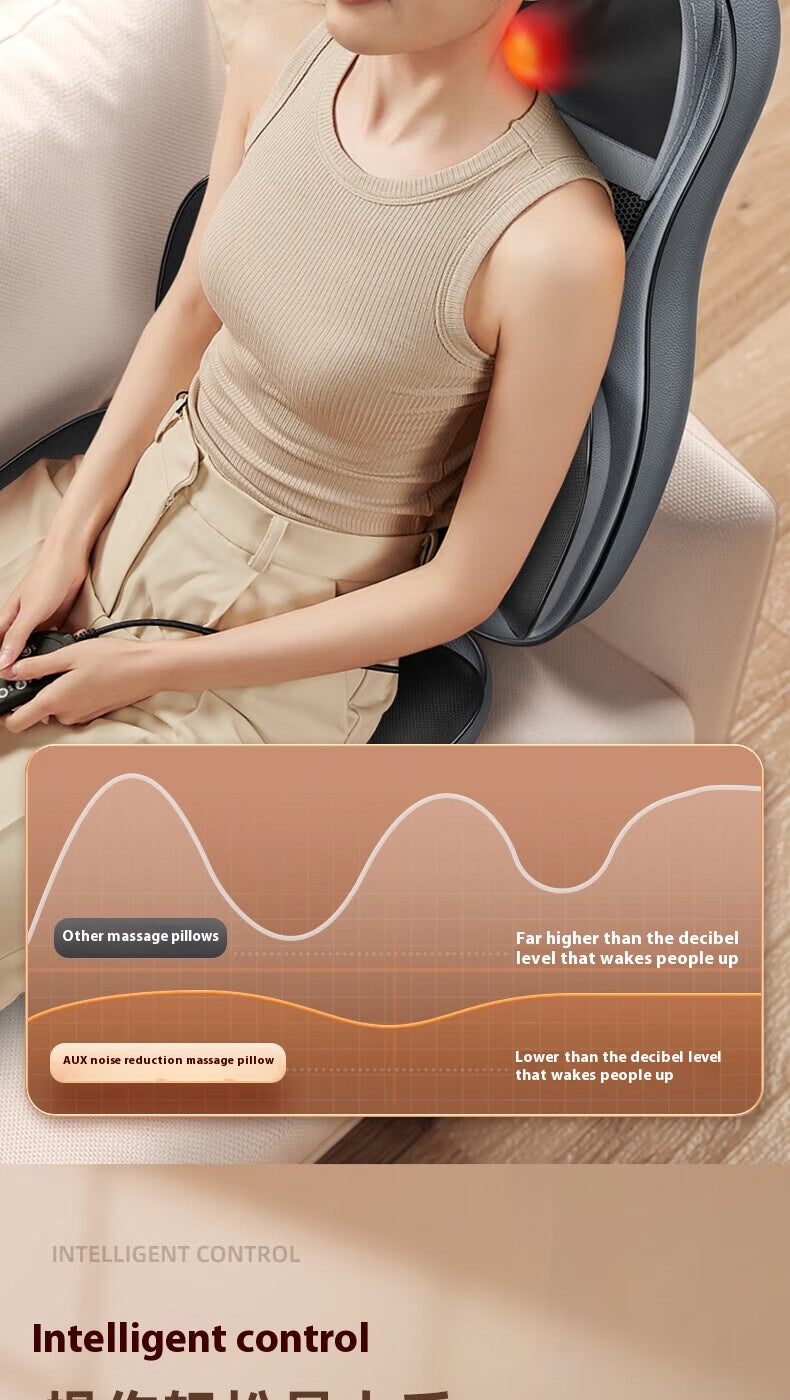 Massage Back Cushion Waist Neck Massager