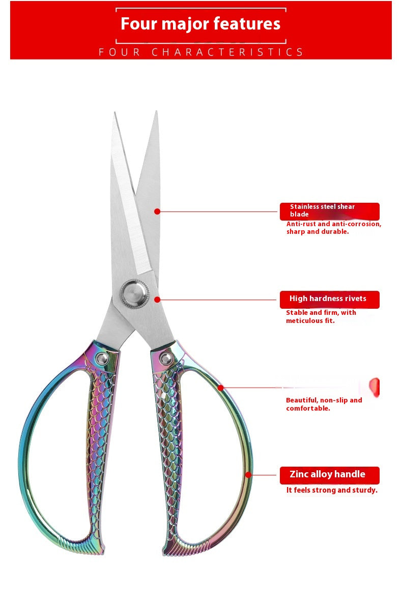 Household Alloy Kitchen Chicken Bone Stainless Steel Scissors