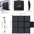 Foldable Solar Panel 120W 200W 300W 400W 22.5% High Efficiency Monocrystalline Portable Outdoor for Garden, Pathway and Patio