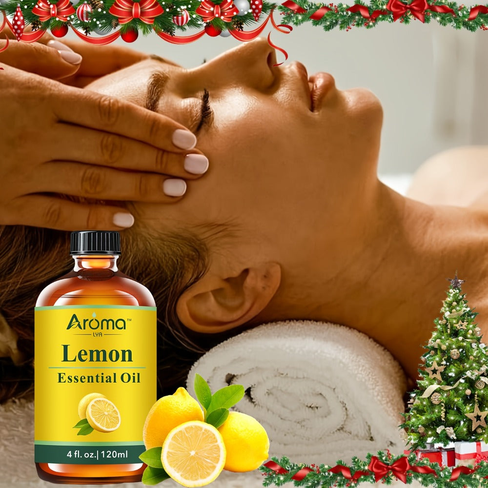 Essential Oil 115ml Multi-Scent Dropper Selection with Peppermint, Frankincense, Lemon, Rum or Cologne — image 2