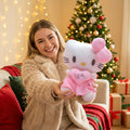 Hello Kitty Heart Plush Doll Kawaii Sanrio Stuffed Animal Cuddly Toy Gift with the Listed Color, Size or Set Options for Ever